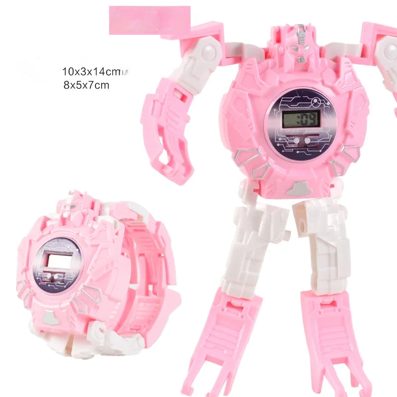 Children's electronic toy morphing watch Fun morphing robot electronic watch