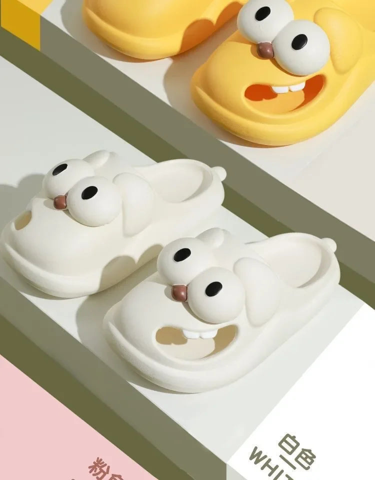 Hole Shoes for Outdoor Wear Closed-Toe Slippers Women's Cute Cartoon Sandals Home Non-Slip Summer Indoor Women's Summer