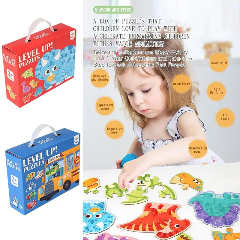 Animals Puzzles For Kids Educational Jigsaw Board Game Kids Learning Educational Puzzles For Kid Boy