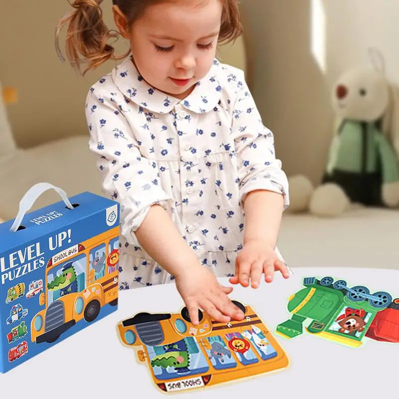 Animals Puzzles For Kids Educational Jigsaw Board Game Kids Learning Educational Puzzles For Kid Boy