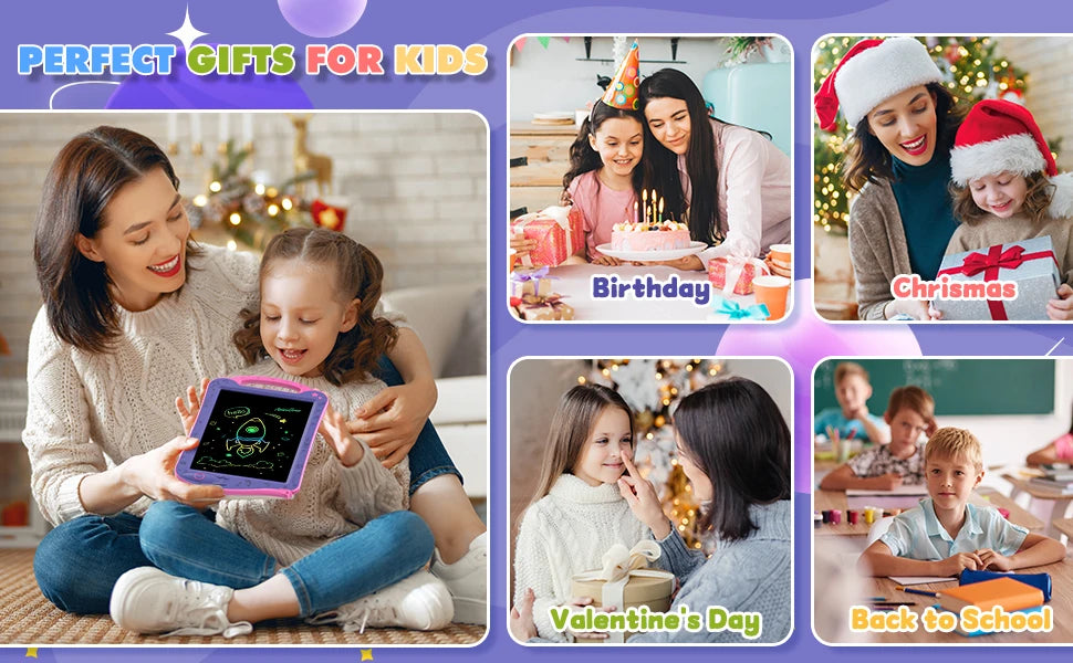 8.5Inch LCD Writing Tablet Digit Magic Blackboard Electron Drawing Board Art Painting Tool Kids Toys Brain Game Child Best Gift