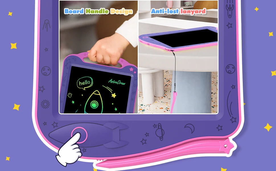 8.5Inch LCD Writing Tablet Digit Magic Blackboard Electron Drawing Board Art Painting Tool Kids Toys Brain Game Child Best Gift