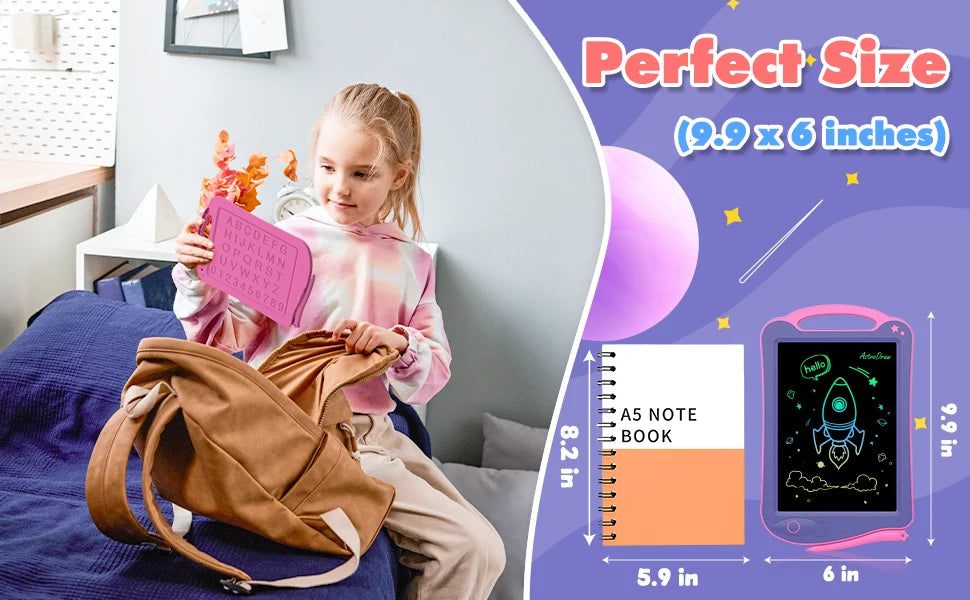 8.5Inch LCD Writing Tablet Digit Magic Blackboard Electron Drawing Board Art Painting Tool Kids Toys Brain Game Child Best Gift