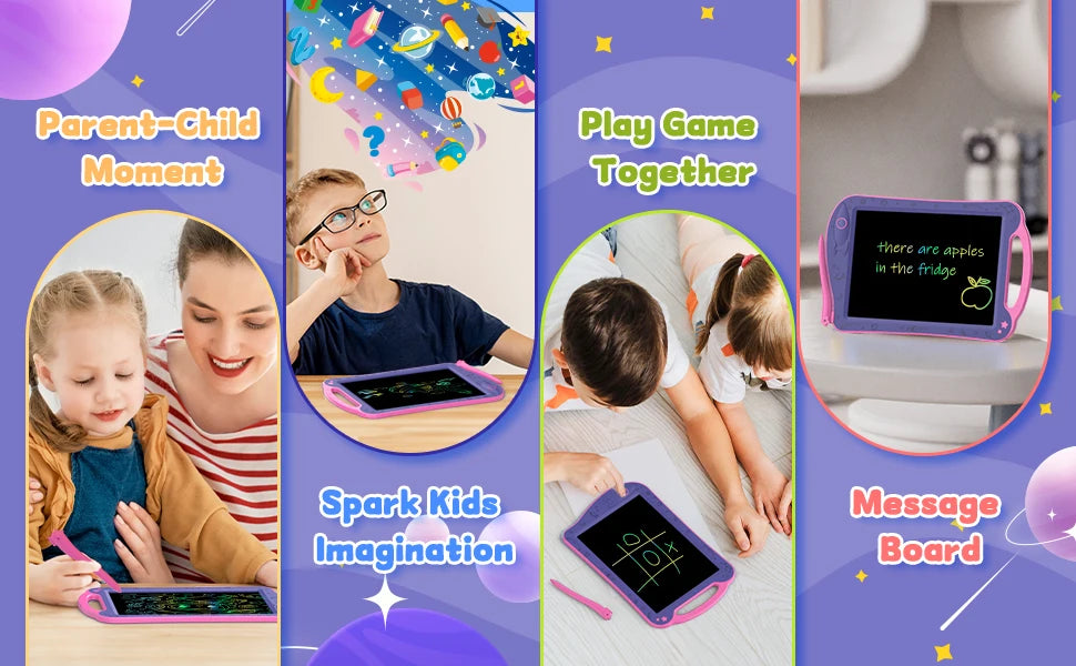 8.5Inch LCD Writing Tablet Digit Magic Blackboard Electron Drawing Board Art Painting Tool Kids Toys Brain Game Child Best Gift