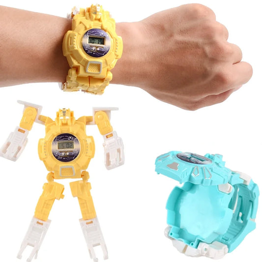 Children's electronic toy morphing watch Fun morphing robot electronic watch