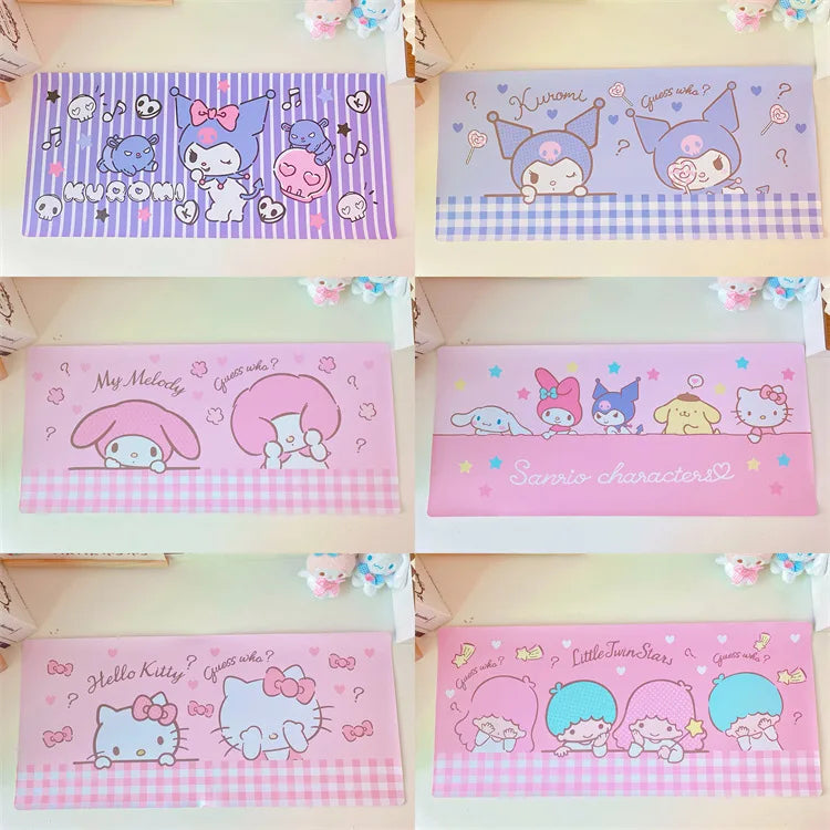 Cute Ugly Fish Placemat for Dining and Study, Cartoon Houseware PU Rectangular Table Mat  hello kitty Table mat